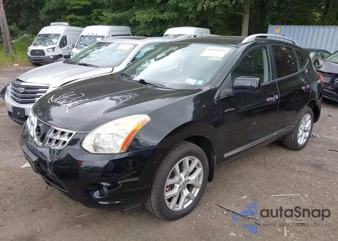 2013 Nissan Rogue Sv W/Sl Pkg from USA, damaged, VIN JN8AS5MV1DW619683